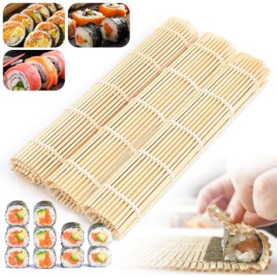 natte  sushi en bambou tapis