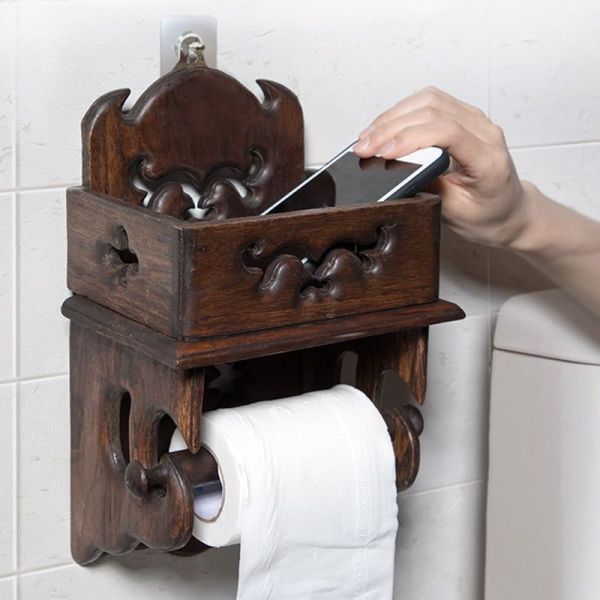 porte papier toilette vinta