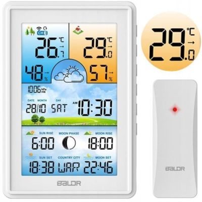 station météo numérique sans