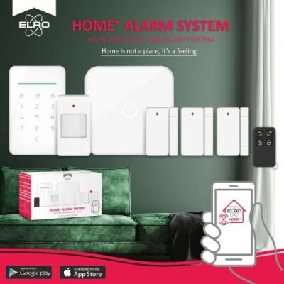 système d'alarme - elro - as90s home+