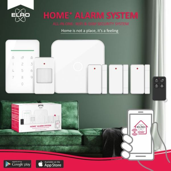 système d'alarme - elro - as90s home+