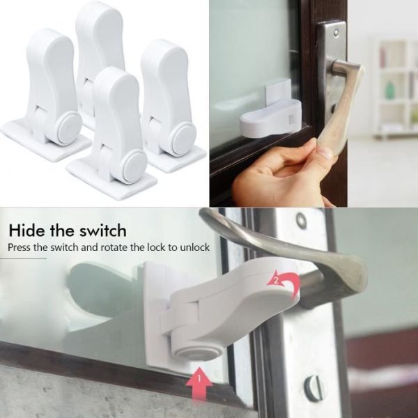 wandefol 4 pcs bloque porte