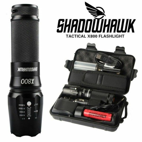 x800 tactical flashlight le