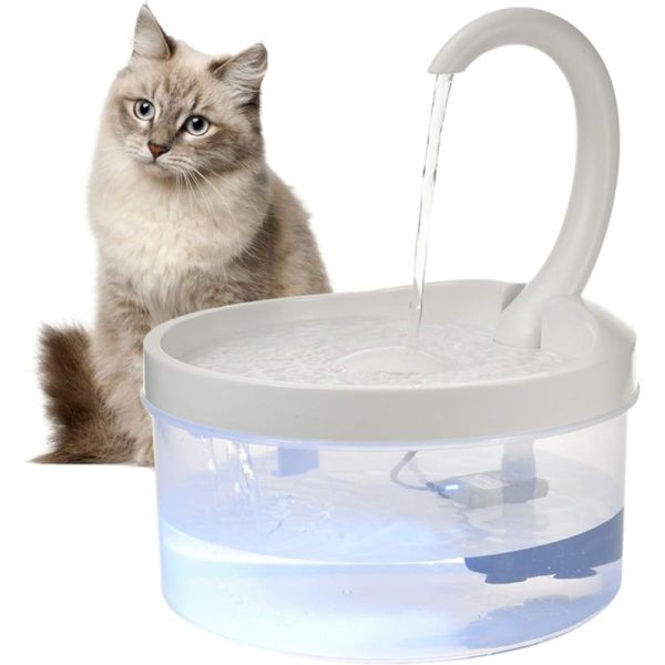 fontaine  eau pour chat avec