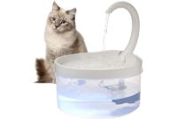 fontaine  eau pour chat avec