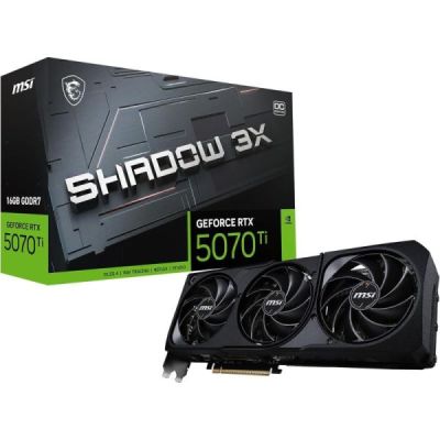 msi shadow 3x geforce rtx 5070 ti 16g gddr7