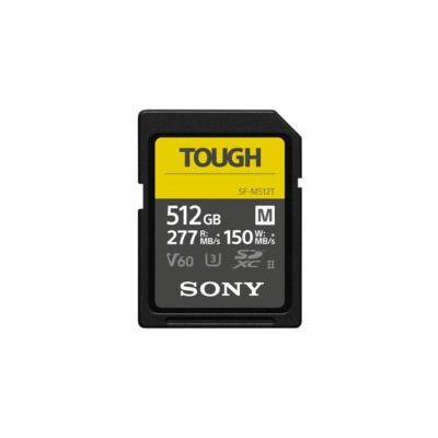 carte sd série sf-m tough 512go uhs-ii v60 u3 - sony