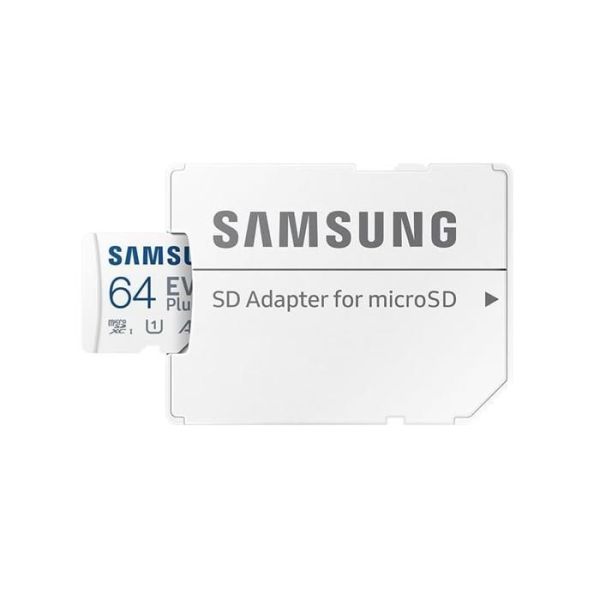 carte mémoire micro sd samsung evo plus 256 go blanc