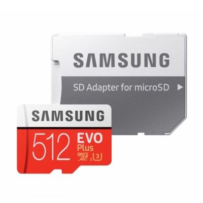carte mémoire micro sd samsung evo plus 512 go blanc