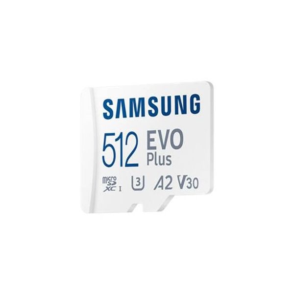 CARTE MÉMOIRE MICRO SD SAMSUNG EVO PLUS 512 GO BLANC