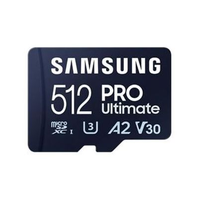 carte mémoire microsdxc samsung pro ultimate 512 go bleu
