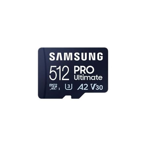 carte mémoire microsdxc samsung pro ultimate 512 go bleu