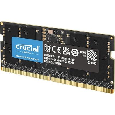 CRUCIAL RAM DDR5 32GO 5600MHZ SODIMM, MÉMOIRE POUR ORDINATEU