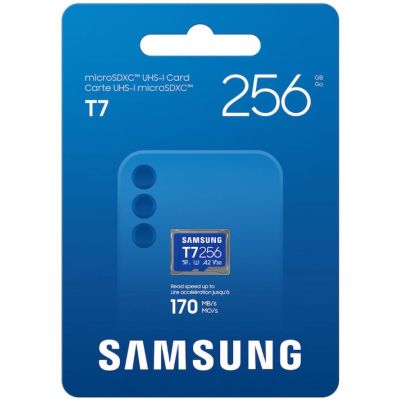 samsung - t7 micro sd - 256gb - 170 mbit/s