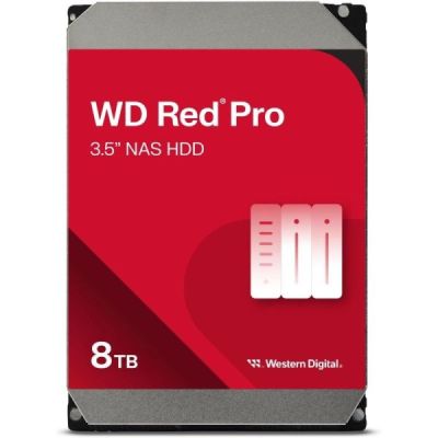 wd red pro 3.5" 8tb, 7200 rpm, 256mb, sata iii hard drive fo