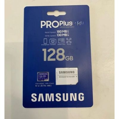 samsung pro plus mb-md128sa - carte mémoire micro sdxc - 128