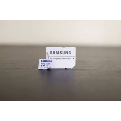 CARTE MÉMOIRE MICRO SD SAMSUNG EVO PLUS 512 GO BLANC