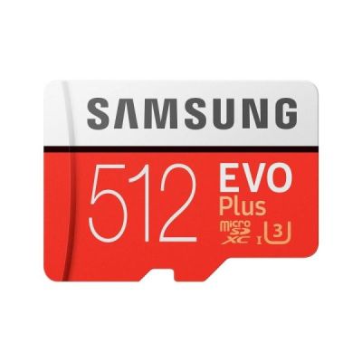 CARTE MÉMOIRE MICRO SD SAMSUNG EVO PLUS 512 GO BLANC