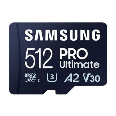 CARTE MÉMOIRE MICROSDXC SAMSUNG PRO ULTIMATE 512 GO BLEU
