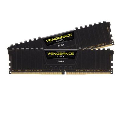 CORSAIR VENGEANCE LPX BLACK 16GB 2X8GB 3200MHZ