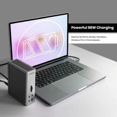 CalDigit TS4 - Thunderbolt Station 4 with 0.7m Thunderbolt 4 Cable