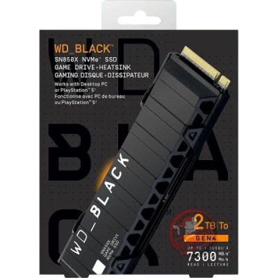 WD SSD Noir SN850X NVMe M.2 2 To Gaming