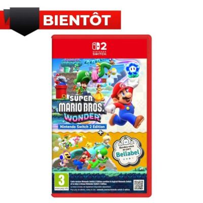 super mario bros wonder nintendo switch 2 edition+rendez vous au parc bellabel