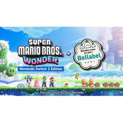 super mario bros wonder nintendo switch 2 edition+rendez vous au parc bellabel