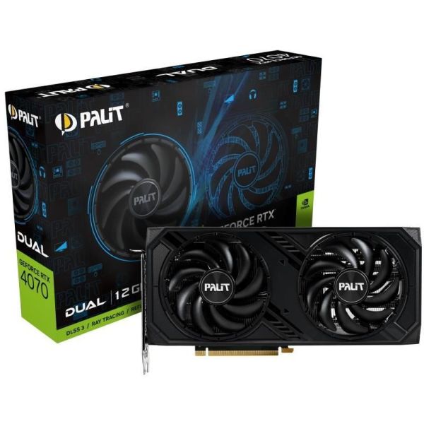 Palit GeForce RTX 4070 Dual 12GB GDDR6X DLSS3