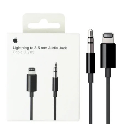 lighting to 3.5 mm audio cable black