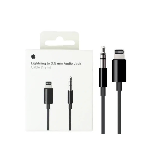 lighting to 3.5 mm audio cable black