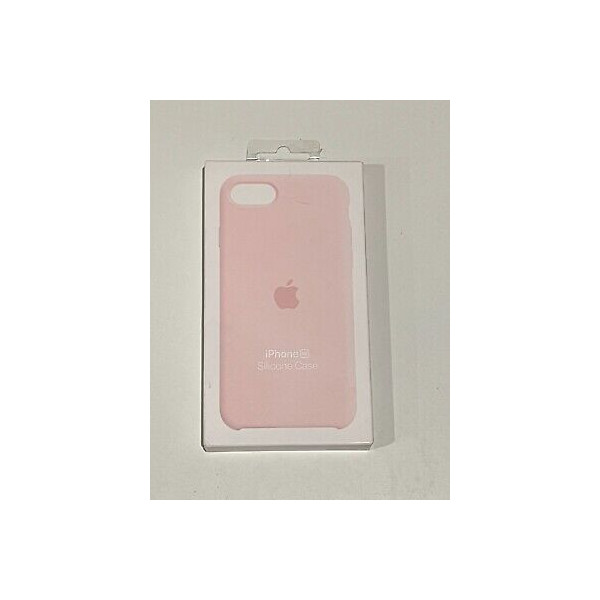 IPHONE SE silicone case chalk pink
