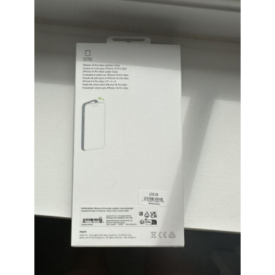 iphone 14 pro max leather case midnight