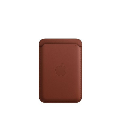 iphone leather wallet umber