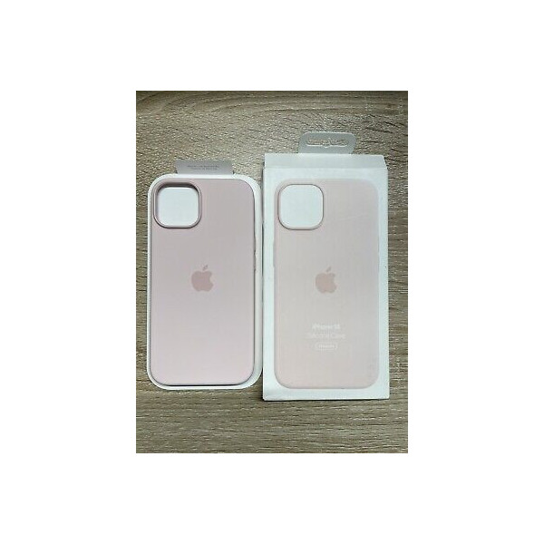 iphone 14 silicone case chalk pink
