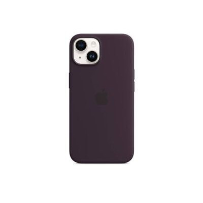 iphone 14 silicone case elderberry