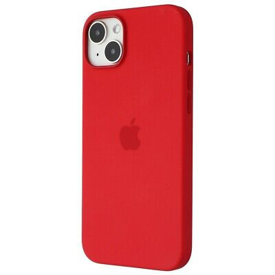 iphone 14 plus silicone case red