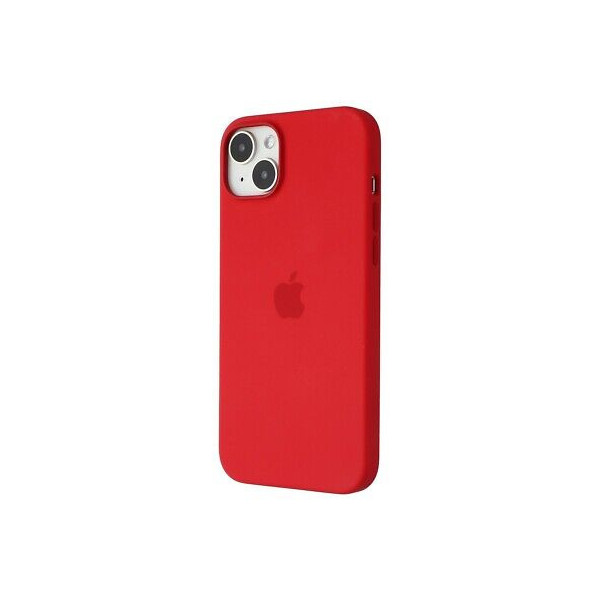 iphone 14 plus silicone case red