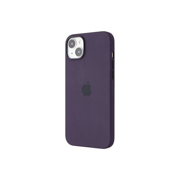 iphone 14 pro max silicone case elderberry