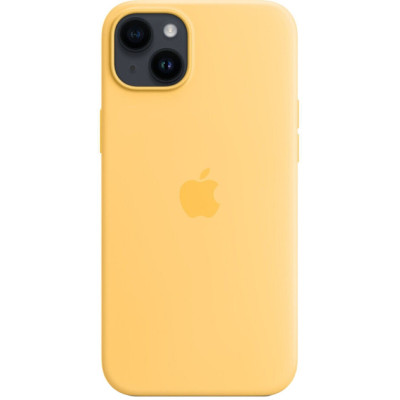 iphone 14 plus silicone case sunglow