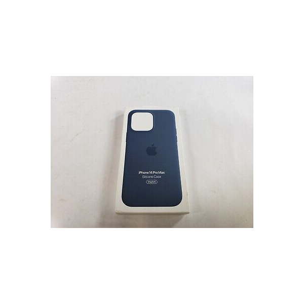 iphone 14 pro max silicone case storm blue