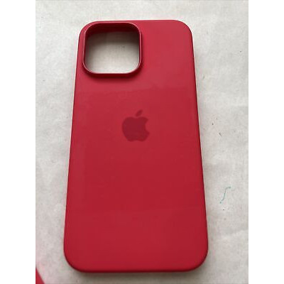 iphone 14 pro max silicone case red