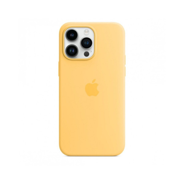 iphone 14 pro max  silicone case sunglow