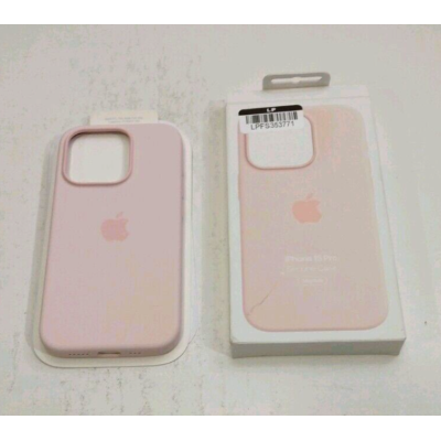 iphone 15 pro silicone case light pink