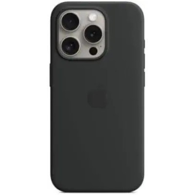 iphone 15 pro max silicone case black