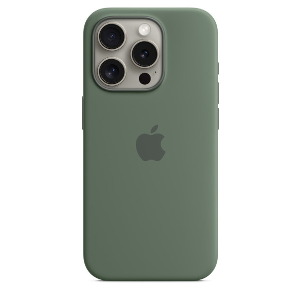 iphone 15 pro silicone case cypress