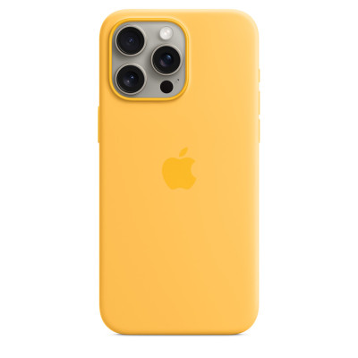 iphone  pro 15 max silicone case sunshine