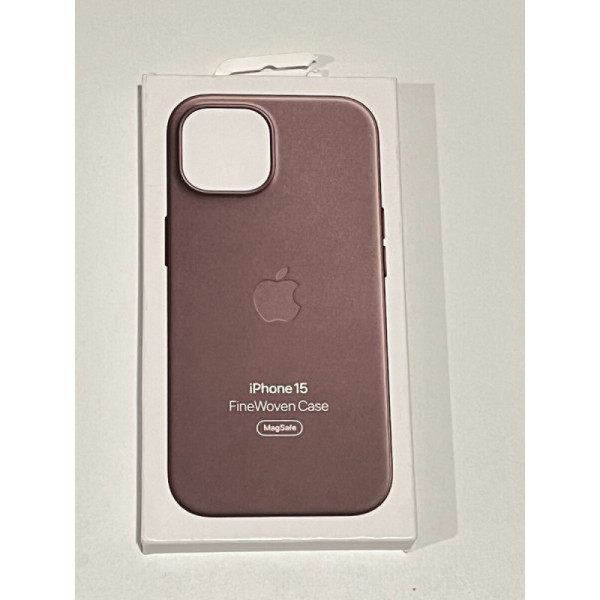 iphone 15 finewoven case taupe