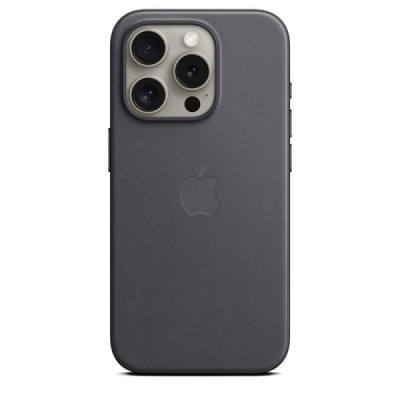 iphone 15 pro finewoven case black