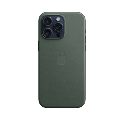iphone 15 pro max finewoven case evergreen